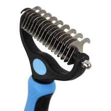 Učitajte sliku u preglednik galerije, Dvostrana četka za uklanjanje dlaka i poddlake